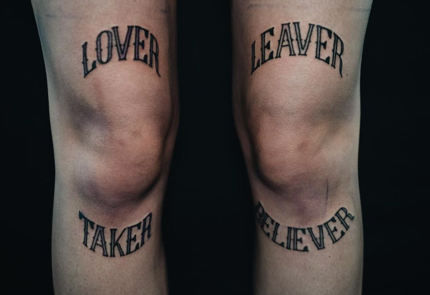 Lover Loser Tattoo - Etsy